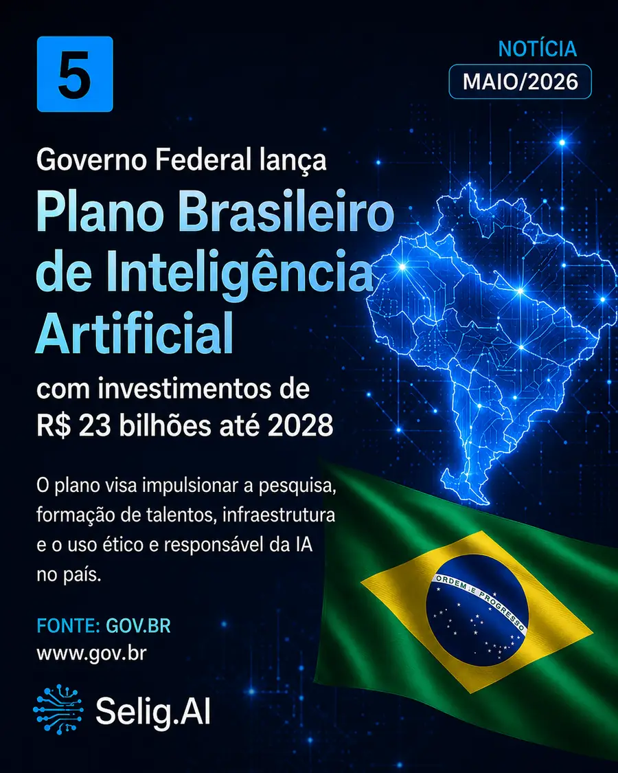 Governo Federal lança Plano Brasileiro de Inteligência Artificial